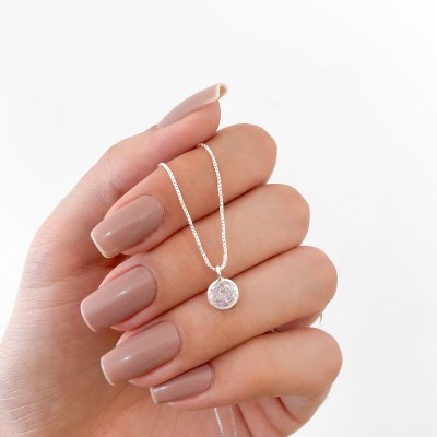 Colar Zircônia ponto de luz Colar Zircônia ponto de luz