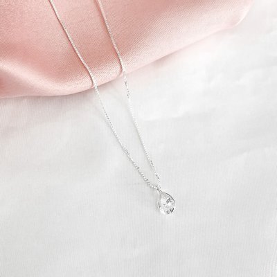 colar ponto de luz gota