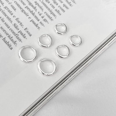 trio argolinhas lisasa