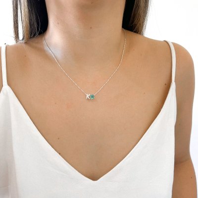 colar letra cravejada 2