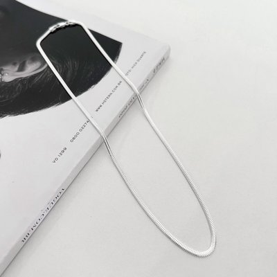 corrente snake malha prata 1