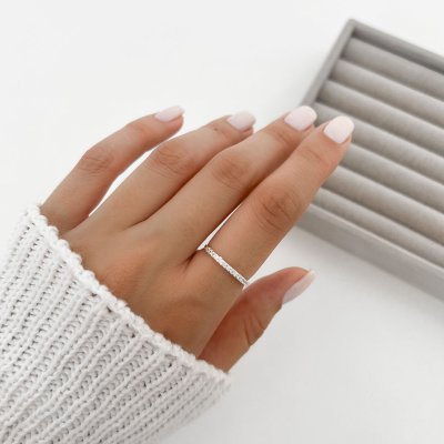 anel aparador cravejado prata 3