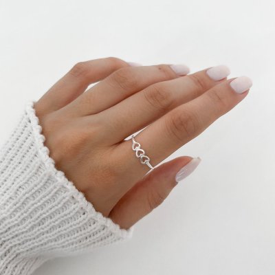 anel coracoes prata 2