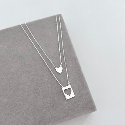 escapulario coracao love prata 925 3