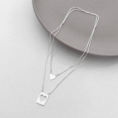 escapulario coracao love prata 925 4