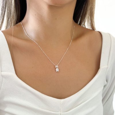 colar filhos menino menina prata