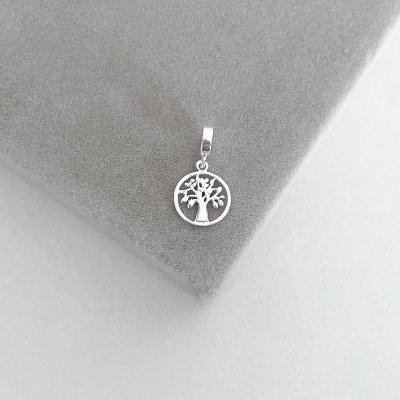 berloque arvore da vida prata 925