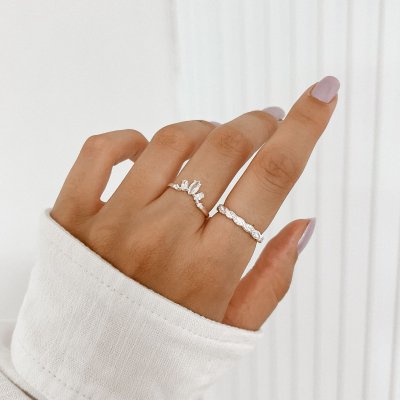 anel coroa zirconias prata 925 glamour pratas 1