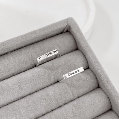 anel retangular personalizado prata 925 glamour pratas 3