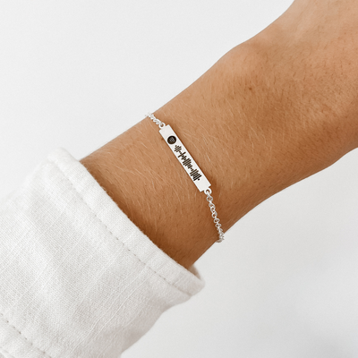 pulseira personalizada musica spotify prata 925 escaneavel codigo glamour pratas 4