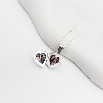 colar relicario coracao com foto personalizado prata 925 glamour pratas 2