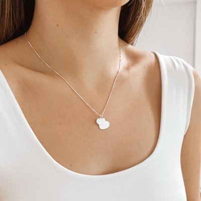 colar personalizado de foto coracao e medalha mini foto prata 925 glamour pratas 4