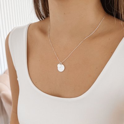 colar medalha personalizada foto e medalha mini prata 925 5