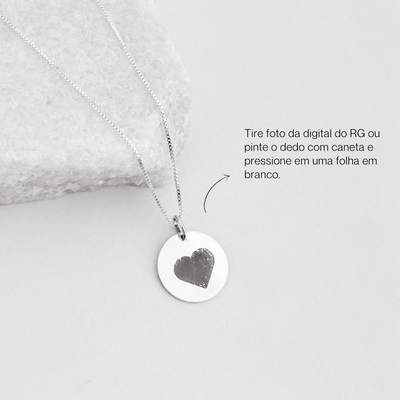 colar personalizado impressao digital 2