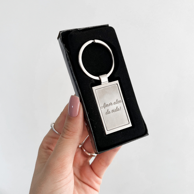 chaveiro personalizado foto frase em aco inox 4