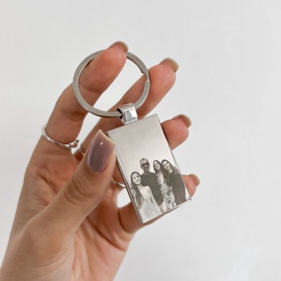 chaveiro personalizado foto frase aco inox 2