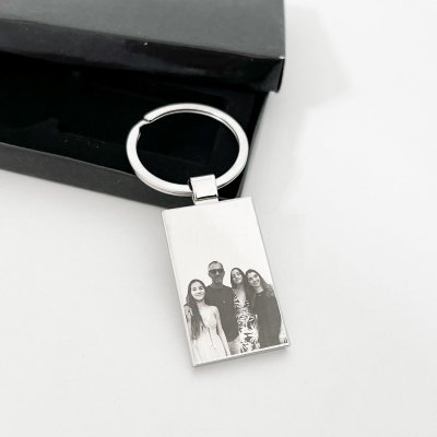 chaveiro personalizado foto frase aco inox 1