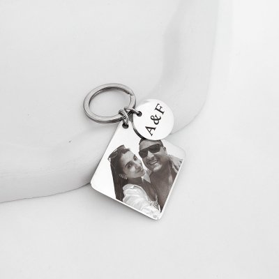 chaveiro personalizado foto calendario frase iniciais 6