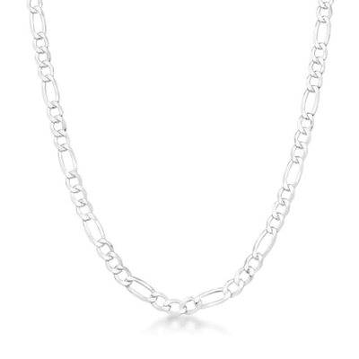 corrente masculina 3x1 4mm prata 925