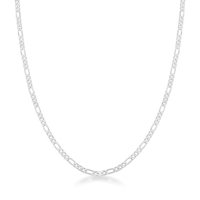 corrente 3x1 2mm masculina prata 925