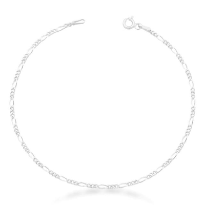 pulseira 3x1 2mm masculina prata 925