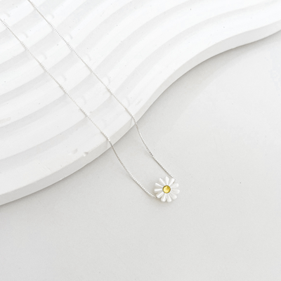 colar margarida amarela madreperola prata 925 glamour pratas 4