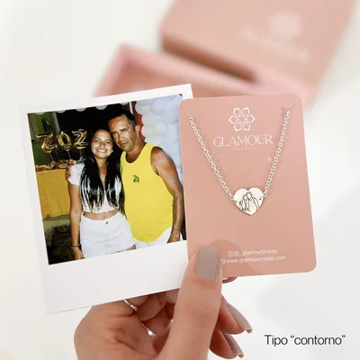 pulseira personalizada foto prata 925 glamour pratas 1