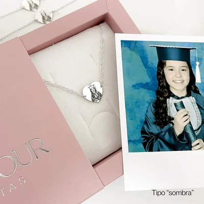 pulseira coracao personalizada foto prata 925 glamour pratas 2