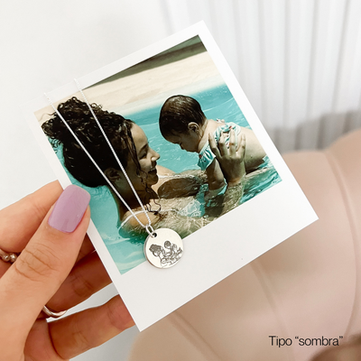 colar personalizado foto medalha m prata 925 glamour pratas4 8