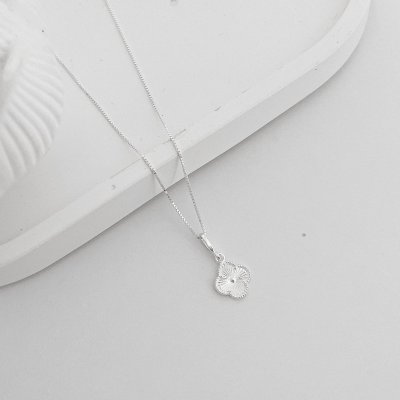 colar trevo detalhes virginia versailles prata 925 glamour pratas 3