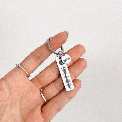 chaveiro personalizado spotify e medalha mini aco inox 6