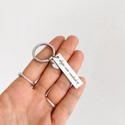 chaveiro personalizado spotify e medalha mini aco inox 7