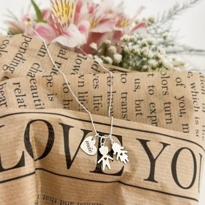 colar filho filha personalizado menino menina prata 925 glamour pratas 4