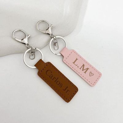 chaveiro de couro personalizado 2