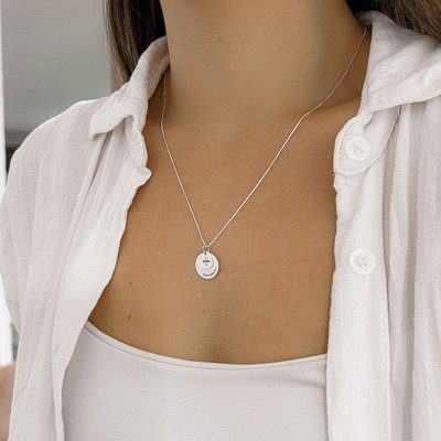 colar coracao e medalha personalizado dia das maes prata925 glamour 3