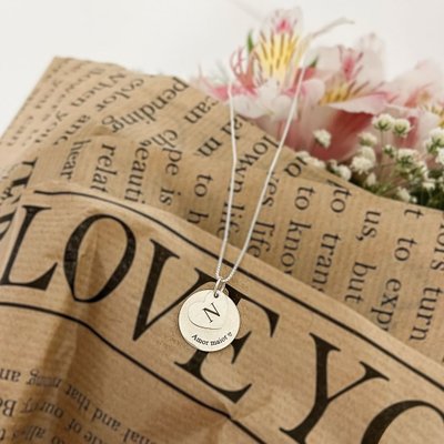 colar coracao e medalha personalizado dia das maes prata925 glamour 2