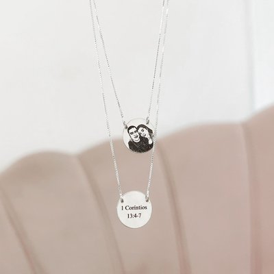 escapulario personalizado masculino feminino prata 925 glamour 2