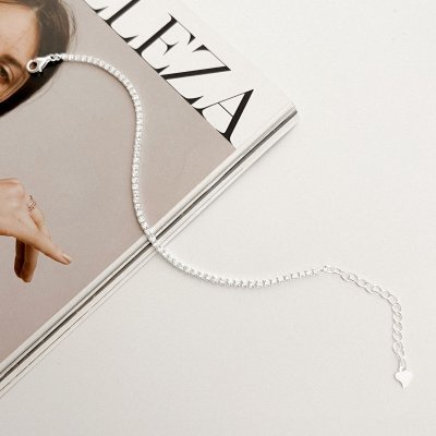 pulseira de prata riviera glamour pratas 3