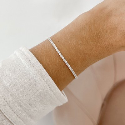 pulseira de prata riviera glamour pratas 2