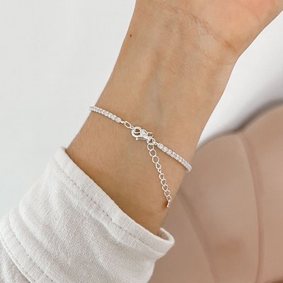 pulseira de prata riviera glamour pratas 1