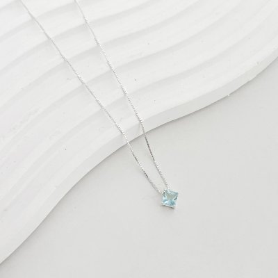 colar ponto de luz azul 2