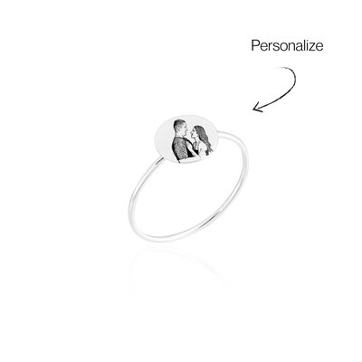 anel personalizado foto frase inicial prata 925 4
