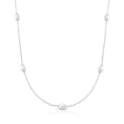 colar perolas barrocas prata 925