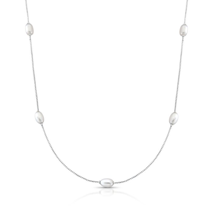 colar perolas barrocas prata 925