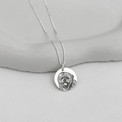 colar personalizado com foto frase prata 925 glamour pratas 2