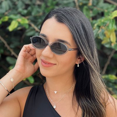 oculos de sol oval capri grafite 6