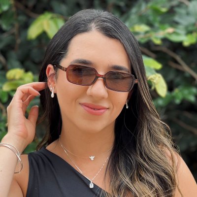 oculos de sol retangular monaco marrom 5