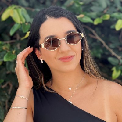 oculos de sol geometrico ibiza marrom 4