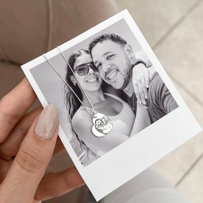 colar coracao foto personalizado prata 925 glamour 2