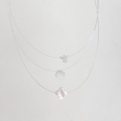 colar divino espirito santo nylon prata 925 madreperola 1